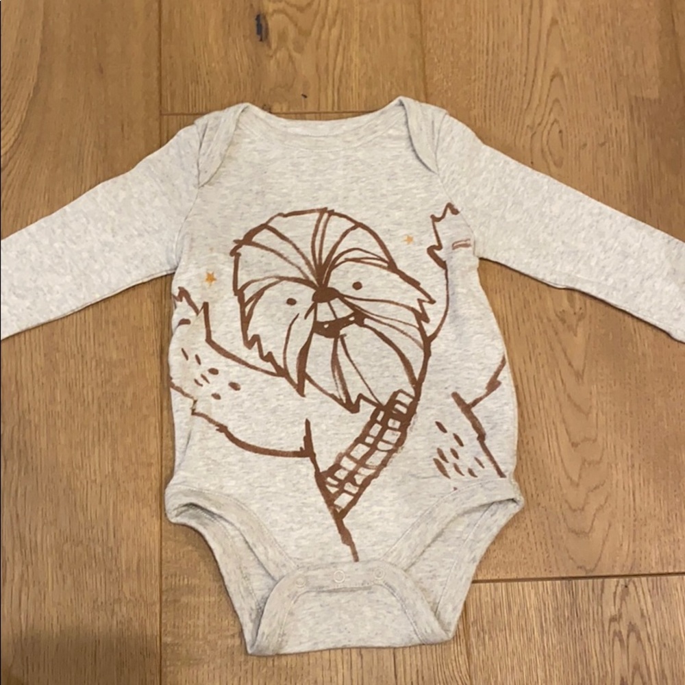 Gap Chewbacca Onesie